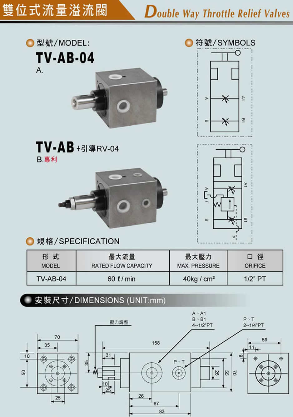 ̨ƽĥר˫λʽTV-AB-04