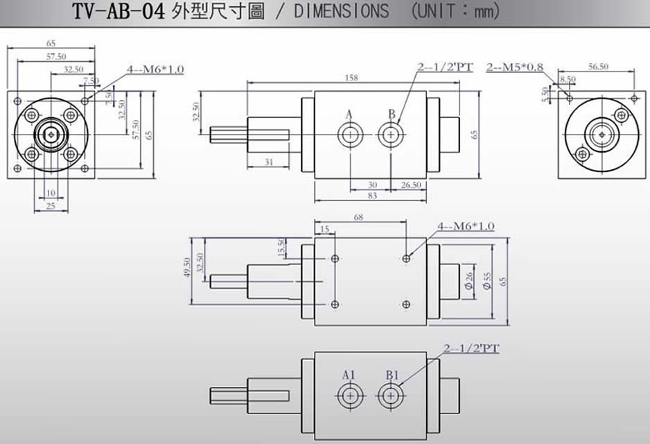 ̨忥ȫƽĥר÷֮˫λʽƷTV-AB-04ߴͼ